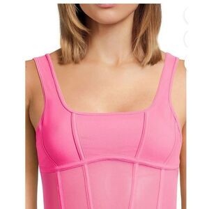 No Boundaries Juniors Bustier - XL - Pullover Lined Bust Neon BB Pink - Sold Out